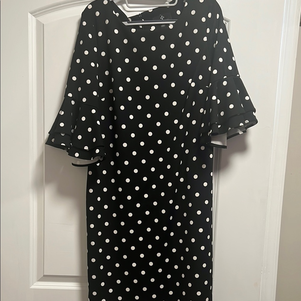 Black Polka Dot Dress